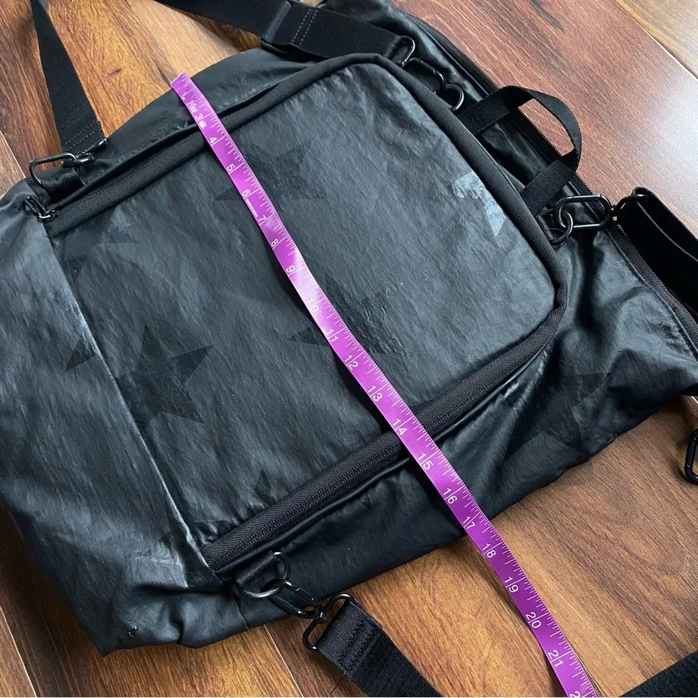 One Duo x Nununu Black Diaper Bag Backpack with Stars